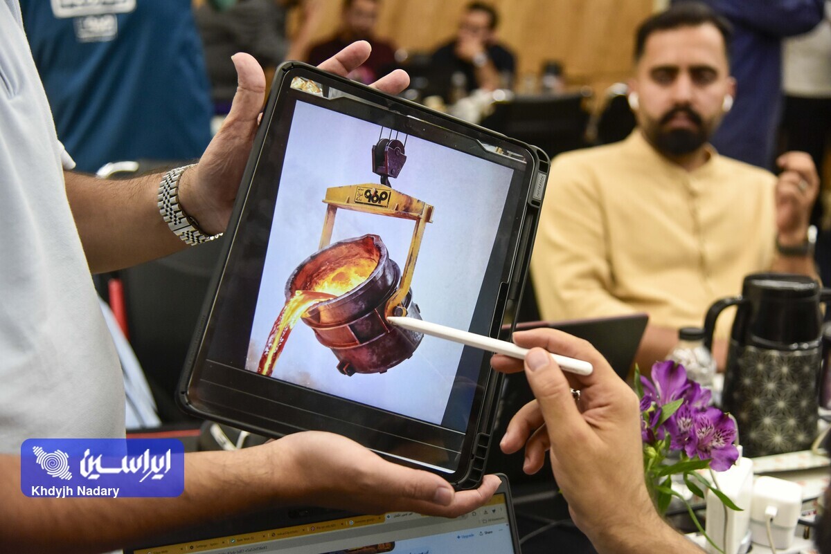 پیوند هنر و صنعت در خط مقدم بازسازی فولاد مبارکه